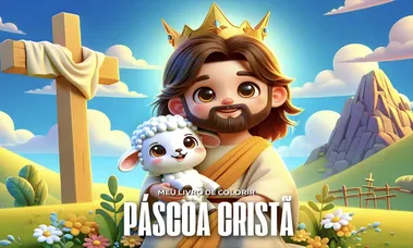 Livro de Colorir - Páscoa Cristã